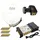 PremiumX Satelliten-Komplettanlage Fuba DAA 780 W Satellitenschüssel Alu Weiß 5/8 Multischalter Quattro LNB 24x F-Stecker, 1 SAT 8 Teilnehmer