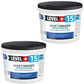LEVEL PLUS Gipskleber Ansetzgips Klinker Verblender Riemchen 30 kg