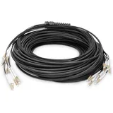 Digitus Vorkonfektionierte Glasfaser Universal Breakout Kabel, Multimode OM4 8 Fasern, LC/UPC - LC/UPC