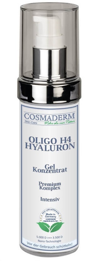 Cosmaderm Oligo H4 Hyaluron Gel Konzentrat Premium Komplex - Intensiv 50 ml