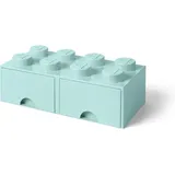 Brick 8 50 x 24 x 18 cm 1-tlg. aqua
