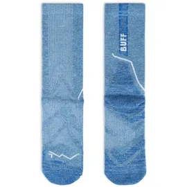 Buff DryFlx Crew Socken Washed Blue 45-47