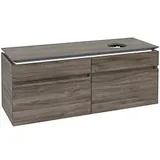 Villeroy & Boch Legato Waschtischunterschrank für ein Waschbecken R | 4 Auszüge | Breite 1400 mm##Mit LED-Beleuchtung Für .. B590L0RK