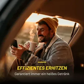 Dunlop Reisewasserkocher 24V 0,8 l Schwarz