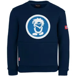 Kinder Sweatshirt Trolltunga Marineblau Gr. 110 - 5 Jahre