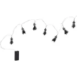 Blue Sky Studios LED-Lichterkette Batterie 2 m Schwarz