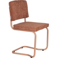2x Zuiver, Stühle, Ridge Kink Chair Soft Terra