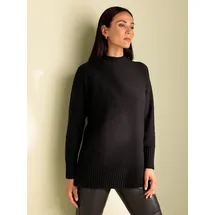 Heine Rollkragenpullover Schwarz 36