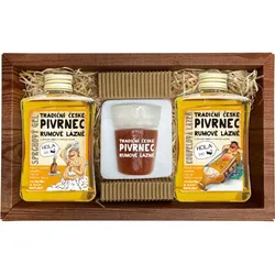 Bohemia Gifts & Cosmetics Beer Geschenkset für das Bad für Herren