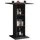 VCM Bartisch 70 x 108 x 70 cm Schwarz