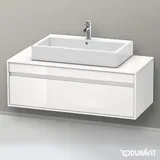 Duravit Waschtischunterschrank 1 Auszug 120 x 42,6 x 55 cm Weiß Hochglanz