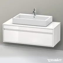 Duravit Waschtischunterschrank 1 Auszug 120 x 42,6 x 55 cm Weiß Hochglanz