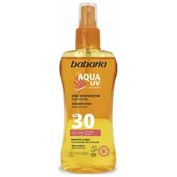 Körper-Sonnenschutzspray Babaria Solar Aqua UV SPF 30 (200 ml)