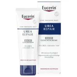 Eucerin UREA REPAIR GESICHTSCREME NACHT 5% + 20% Rabatt* 50 ml Creme