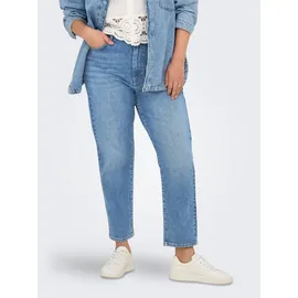ONLY CARMAKOMA High-waist-Jeans CAREMILY STRETCH HW ST AK DNM CRO005 blau 46