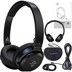 SoundMagic P23BT schwarze Kopfhörer – Over-Ear-Bluetooth-Kopfhörer (Kabellos), Kopfhörer, Schwarz