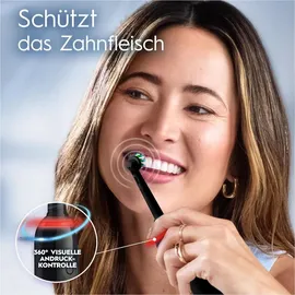 Oral-B Pro 3 3000 CrossAction schwarz + Aufsteckbürste