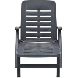 vidaXL Klappliege 189 x 72 x 96 cm anthrazit 48756