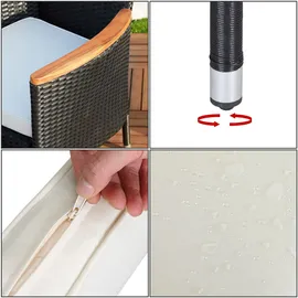 CASARIA Verona Premium Set 9-tlg. schwarz