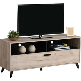 INOSIGN Umbria Lowboard 137,5 cm Grau Spanplatte