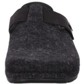 ROHDE Herren Hausschuhe Pantoffeln Rodigo-H 6741, Größe:46 EU, Farbe:Schwarz - 46