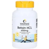 Warnke Vitalstoffe GmbH Betain HCl 650 mg Kapseln 120 St.