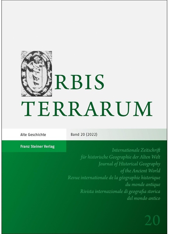 Orbis Terrarum 20 (2022), Taschenbuch