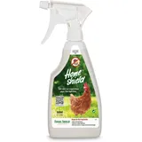 Home Shield Instant White Easy Milbenspray - Anti Milben Mittel für Hühner gegen Rote Vogelmilbe im Hühnerstall - 500 ml Sprühflasche