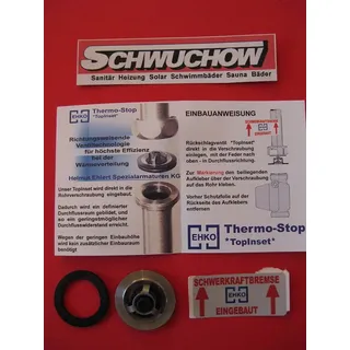 Banyo Schwerkraftbremse ehko Thermostop Topinset dn 15 1/2'' Niro zum Einklemmen