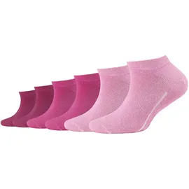CAMANO Sneakersocken 6er Pack Rosa/Pink 35-38