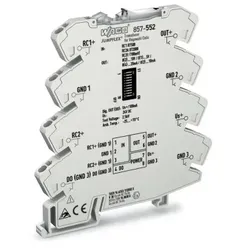 Wago 857-552 Strommessumformer, Eingang für Rogowski-Spulen, Strom- und Spannungsausgangssignal 857552
