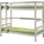 Vipack Etagenbett Pino 90 x 200 cm weiß