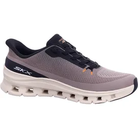 SKECHERS Glide-Step Pro Taupe Knit / Black Pu 41