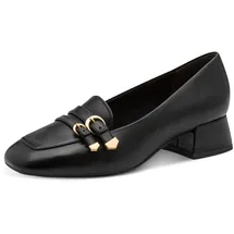 TAMARIS Damen Trotteur mit Blockabsatz, schwarz, 40 EU