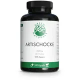 GREEN NATURALS Artischocke 2600mg mit 10% Cynarin