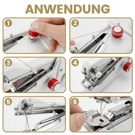 wbbrbbr Mini Elektrische Nähmaschine