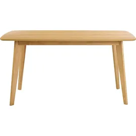 miliboo Leena 150 x 76 x 90 cm Eiche hell