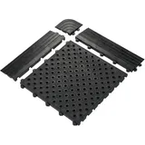 Coba Anti-Ermüdungsmatte Gummi schwarz