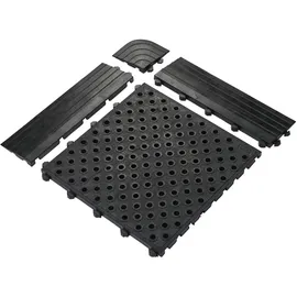 Coba Anti-Ermüdungsmatte Gummi schwarz