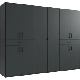 WIMEX Drehtürenschrank »Tibet Kleiderschrank mit sehr viel Stauraum, große Farbauswahl«, mit jeweils 2 Schubladen auf bequemer Zugriffshöhe, in 3 Breiten