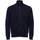 Selected HOMME Strickjacke SLHBERG FULL ZIP CARDIGAN blau