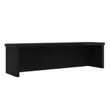 vidaXL Küchenregal Stapelbar Schwarz 60x15x16 cm Holzwerkstoff