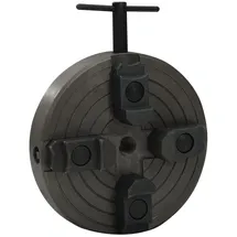vidaXL 4-Backenfutter mit M18 Aufnahme Stahl Schwarz 150x63 mm