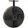 vidaXL 4-Backenfutter mit M18 Aufnahme Stahl Schwarz 150x63 mm