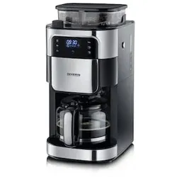 Severin KA 4813 Filterkaffeemaschine Edelstahl-Mahlwerk