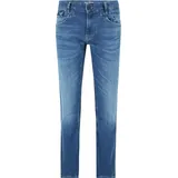 Jeans im 5-Pocket Design Modell COMMANDER Blau Ptr180-Fmb Normaler Bund Reißverschluss W 32 L 34