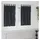 vidaXL Verdunkelungsvorhänge 2 pcs Dunkelgrau 140 x 140 cm Samt