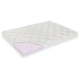 Träumeland Babymatratze Laufgittermatratze Play&Dream, Träumeland, 5 cm hoch weiß 74 cm x 94 cm x 5 cm