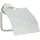 KLEINE WOLKE Toilettenpapierhalter mit Deckel Apollo Aluminium