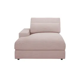 Sofa.de Element Ottomane Armlehne links Branna ¦ rosa/pink ¦ Maße (cm): B: 116 H: 88 T: 164